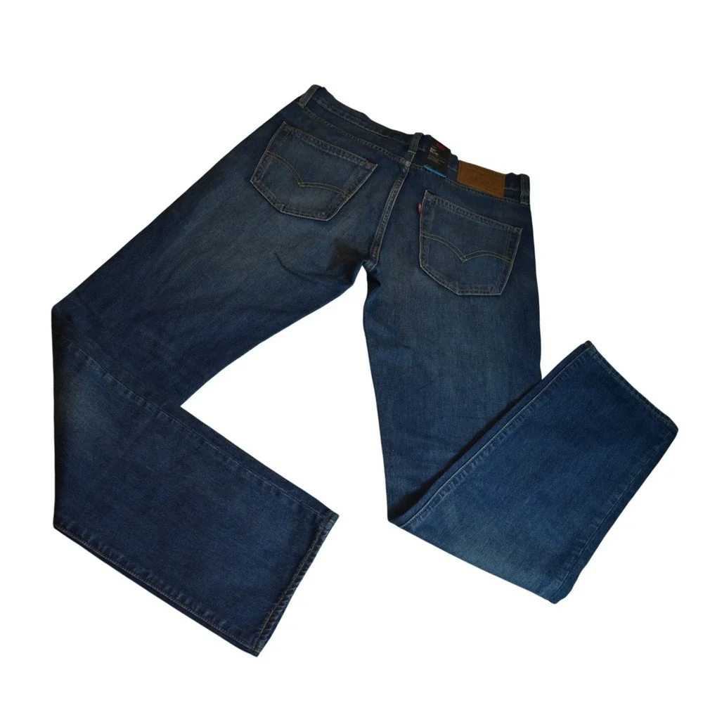 Levis 511 Slim Fit Jeans NWT Mens 32x32 Blue Stretch TransDRY Denim 04511-3296